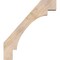 Ekena Millwork 5 1/2"W x 30"D x 34"H Merced Smooth Knee Brace, Douglas Fir BRC06X30X34MRC00SDF - alternate 4